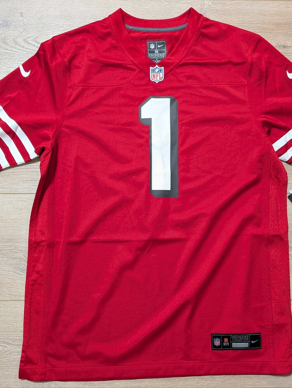 Nwt Nike Deebo Samuel Sr Scarlett Red Alternate Home Jersey